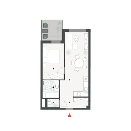 Coho City Apartments Mit Hauseigener Tiefgarage Vienna Room photo